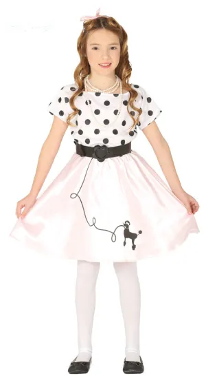1950's Rock and Roll Poodle Girl Costume