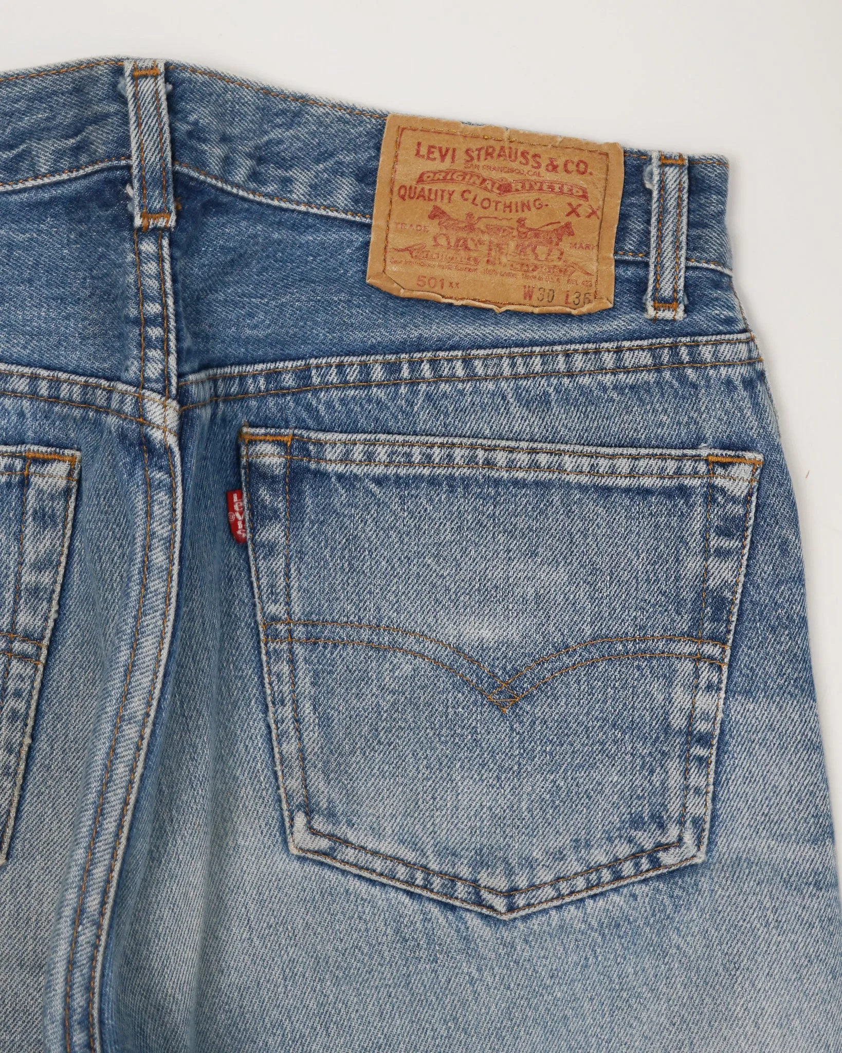 501 Straight Fit Denim Pants / size: 29