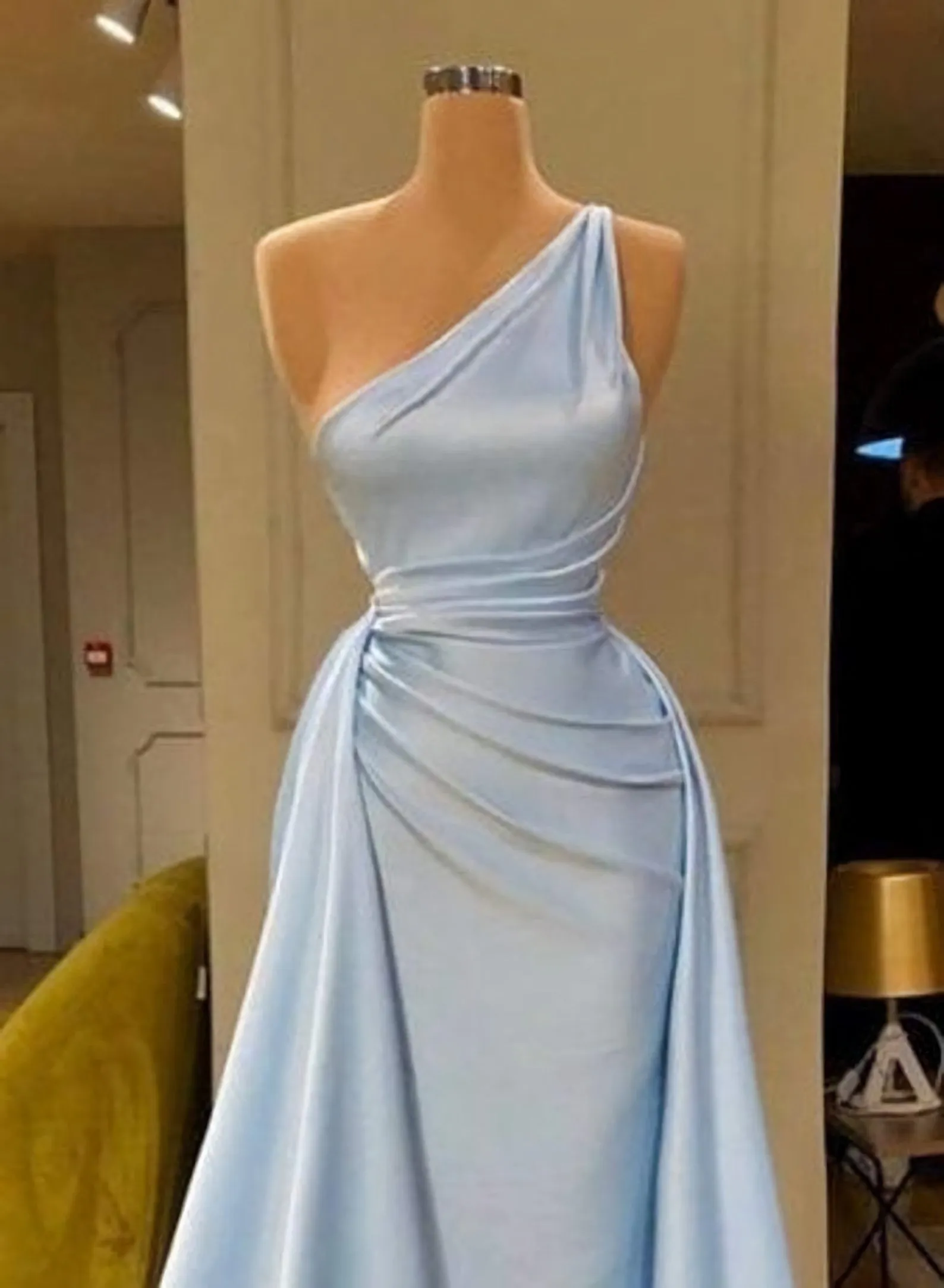 African Silk Wedding Dress African Mermaid Wedding Dress Satin Wedding Dress Custom Wedding Reception Dress Silk Prom Dress