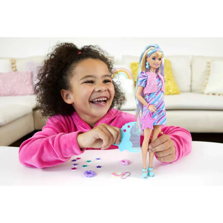 Barbie Totally Hair Doll Star Themed