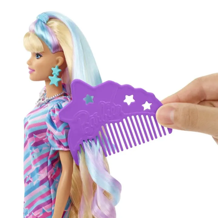 Barbie Totally Hair Doll Star Themed