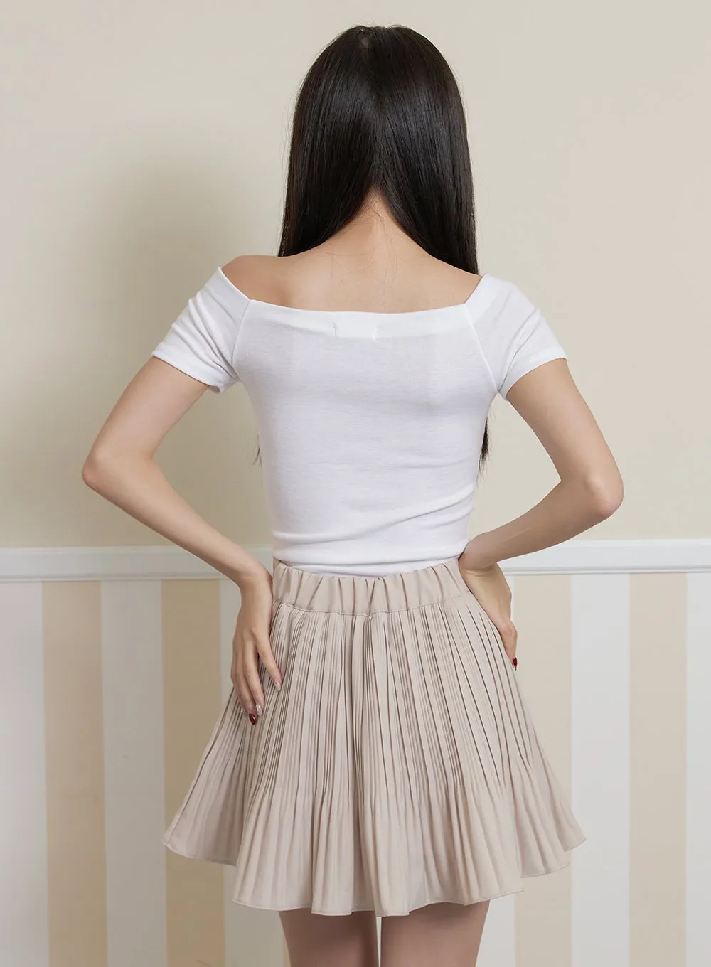 Basic Off Shoulder Top OY427