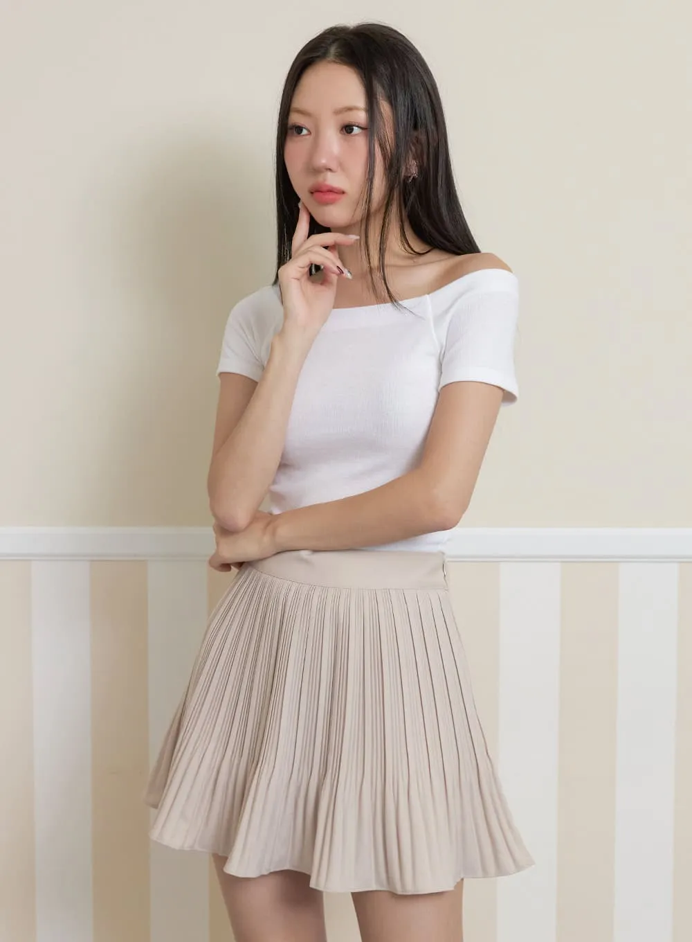 Basic Off Shoulder Top OY427
