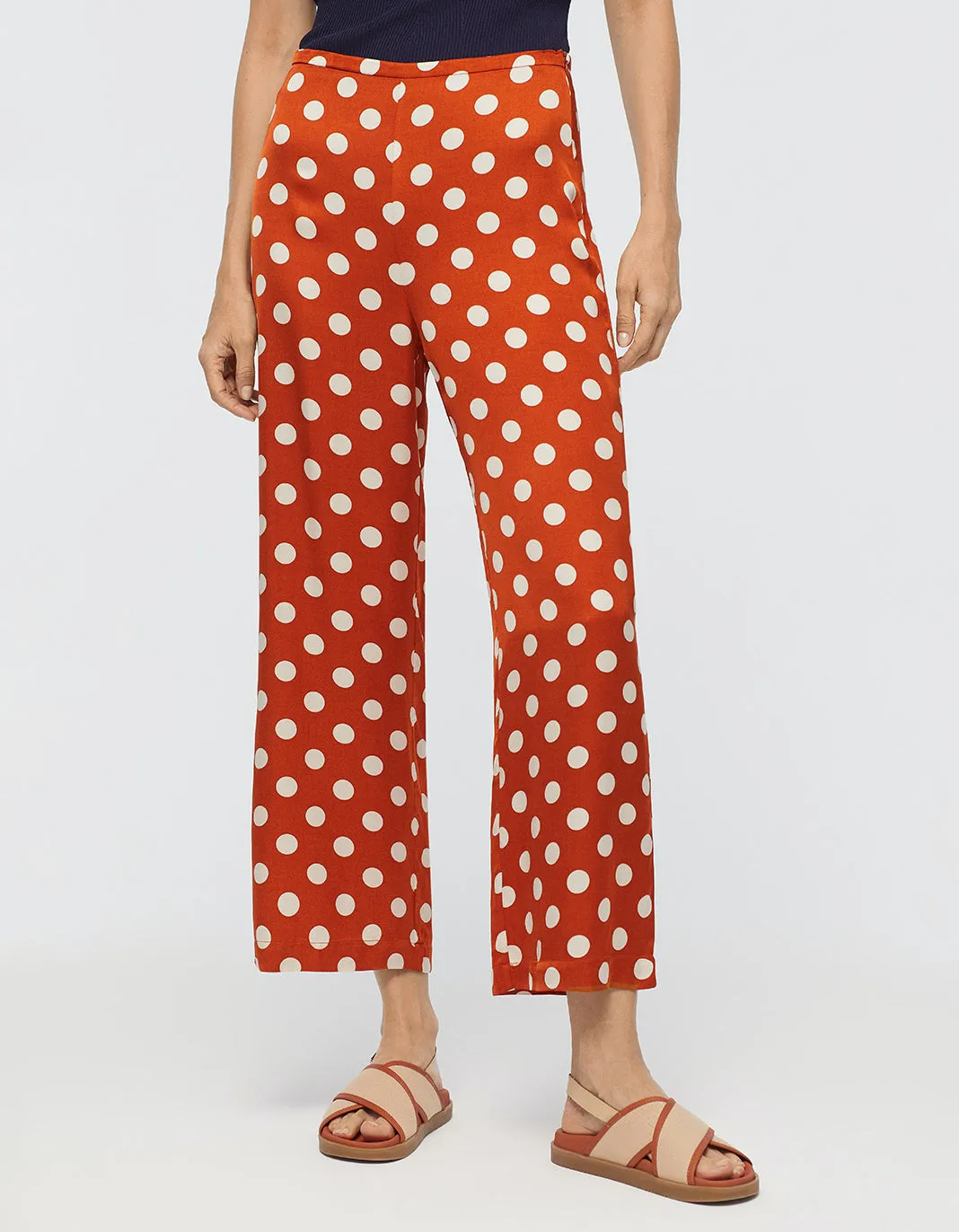 Big Dots Pants in Carmel