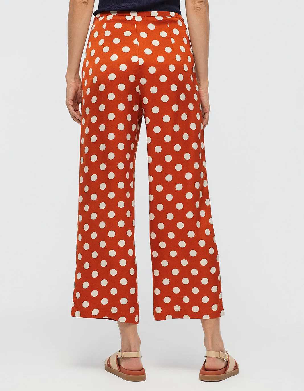 Big Dots Pants in Carmel