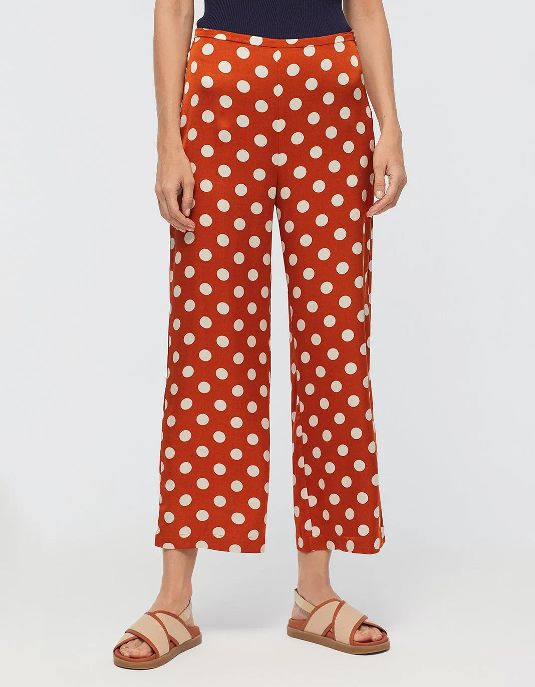 Big Dots Pants in Carmel