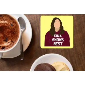 Brooklyn Nine-Nine Coasters - Gina's NINE-telligence