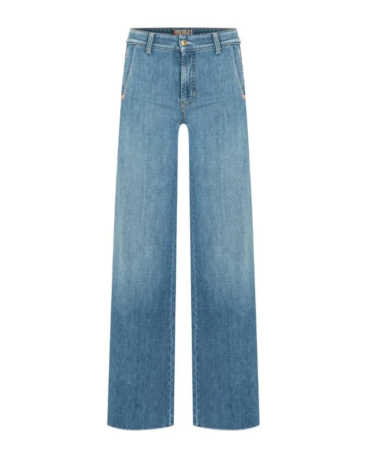 Cambio Alek Wide Leg Jeans