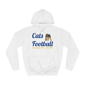 Cats Football College Hoodie