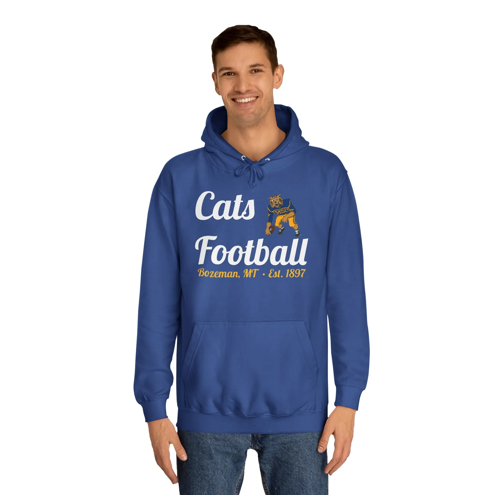 Cats Football College Hoodie