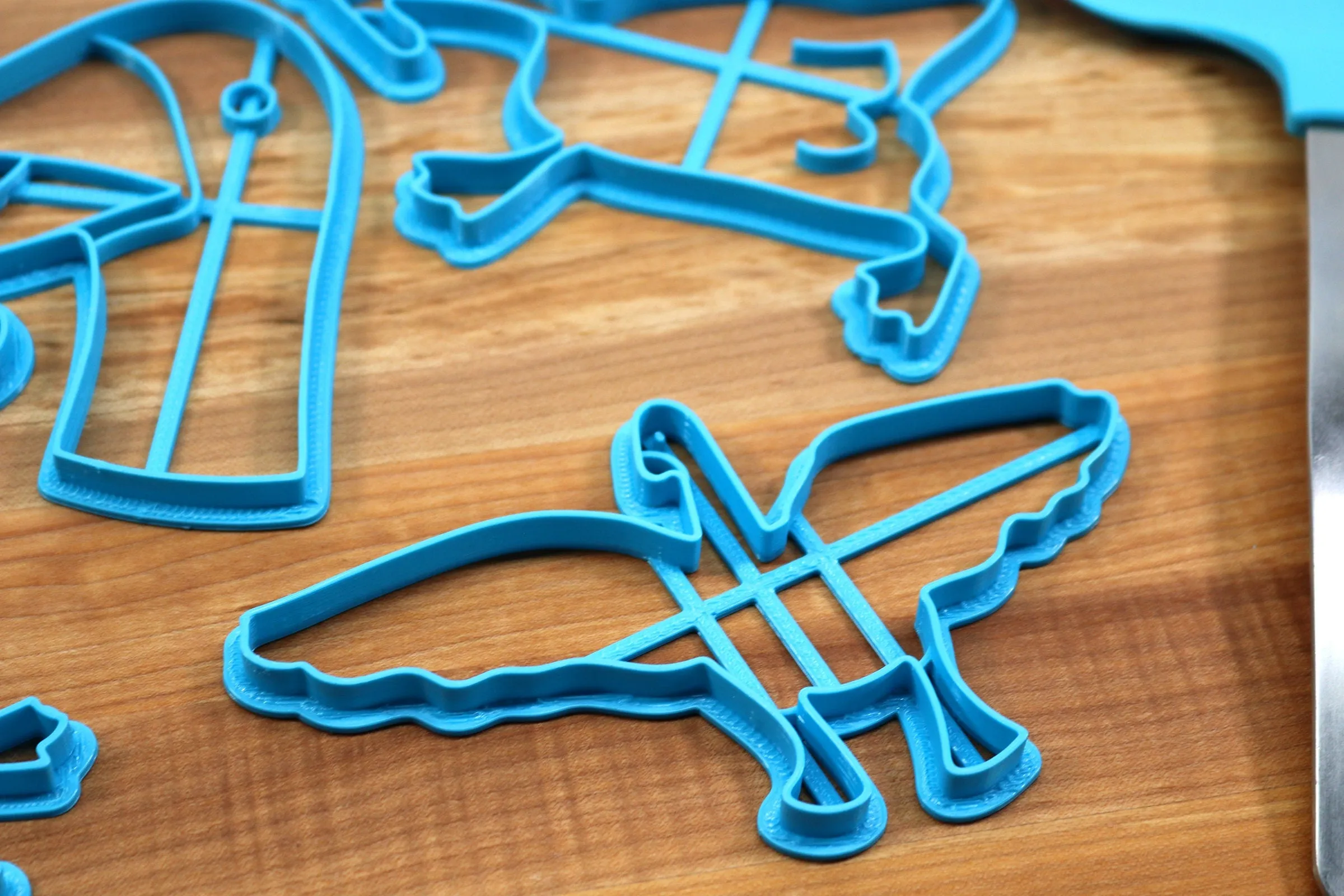 Crazy Goose Cookie Cutters - Flapping Goose, Honking Goose, Key Goose, Stabby Goose