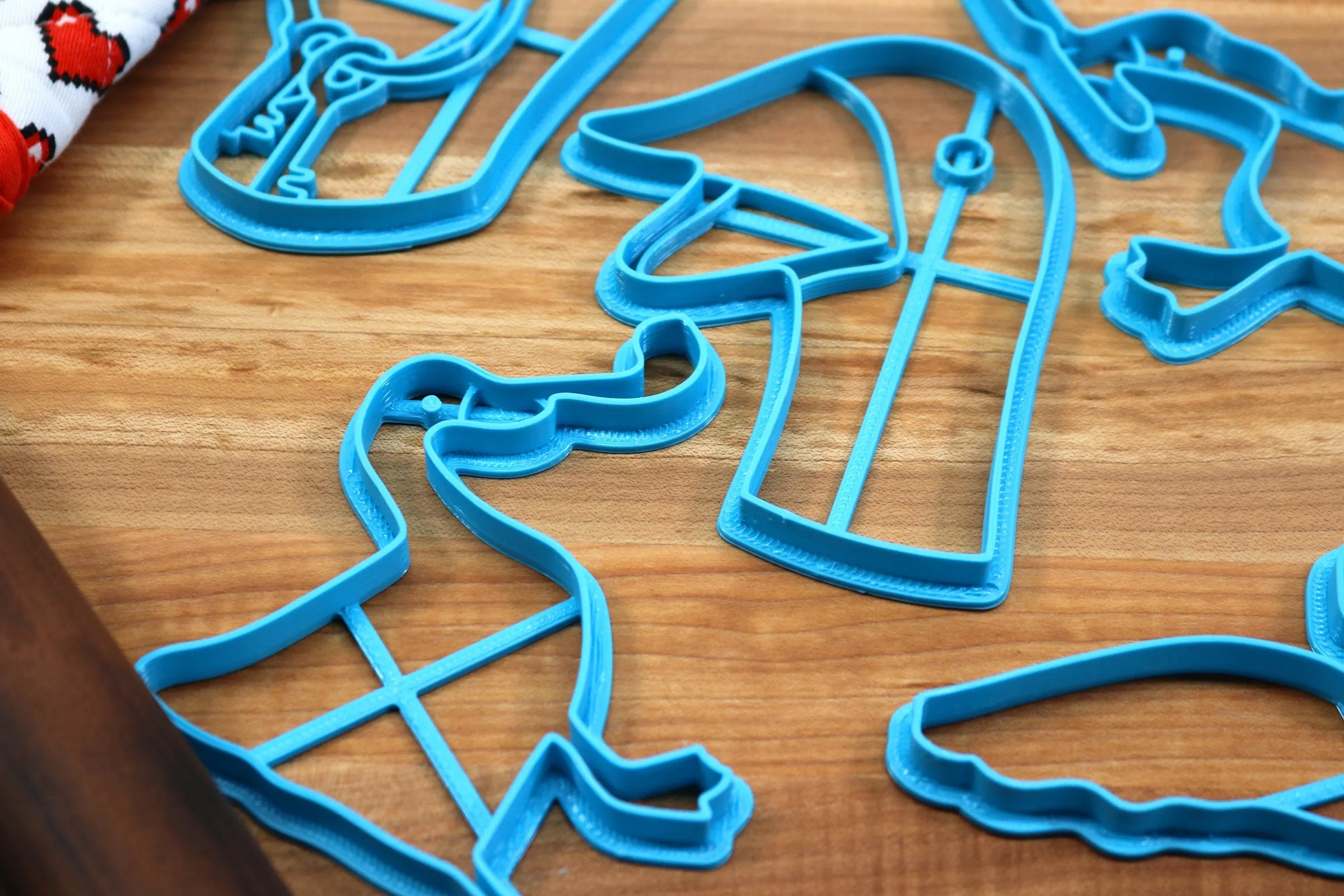 Crazy Goose Cookie Cutters - Flapping Goose, Honking Goose, Key Goose, Stabby Goose