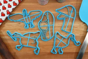 Crazy Goose Cookie Cutters - Flapping Goose, Honking Goose, Key Goose, Stabby Goose
