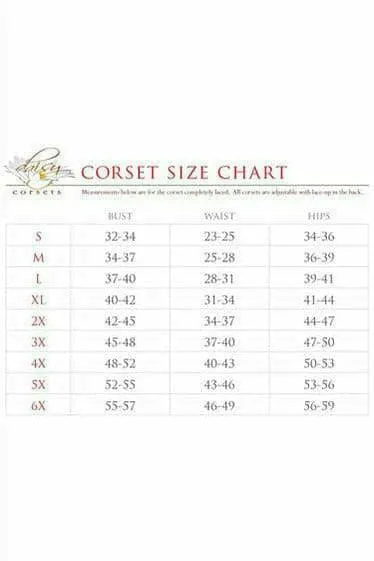 Daisy Corsets Black Faux Leather Skirt