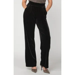 Dex Wide Leg Velour Pant