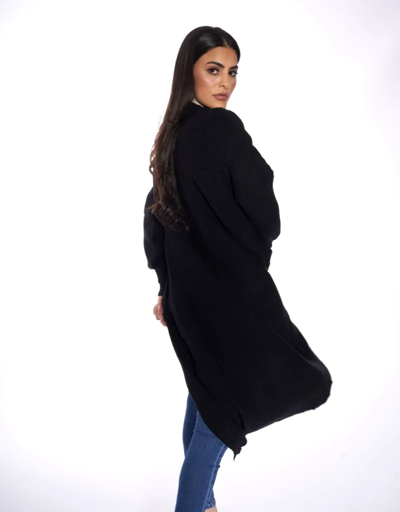 Full Knit Cardigan Mid Length