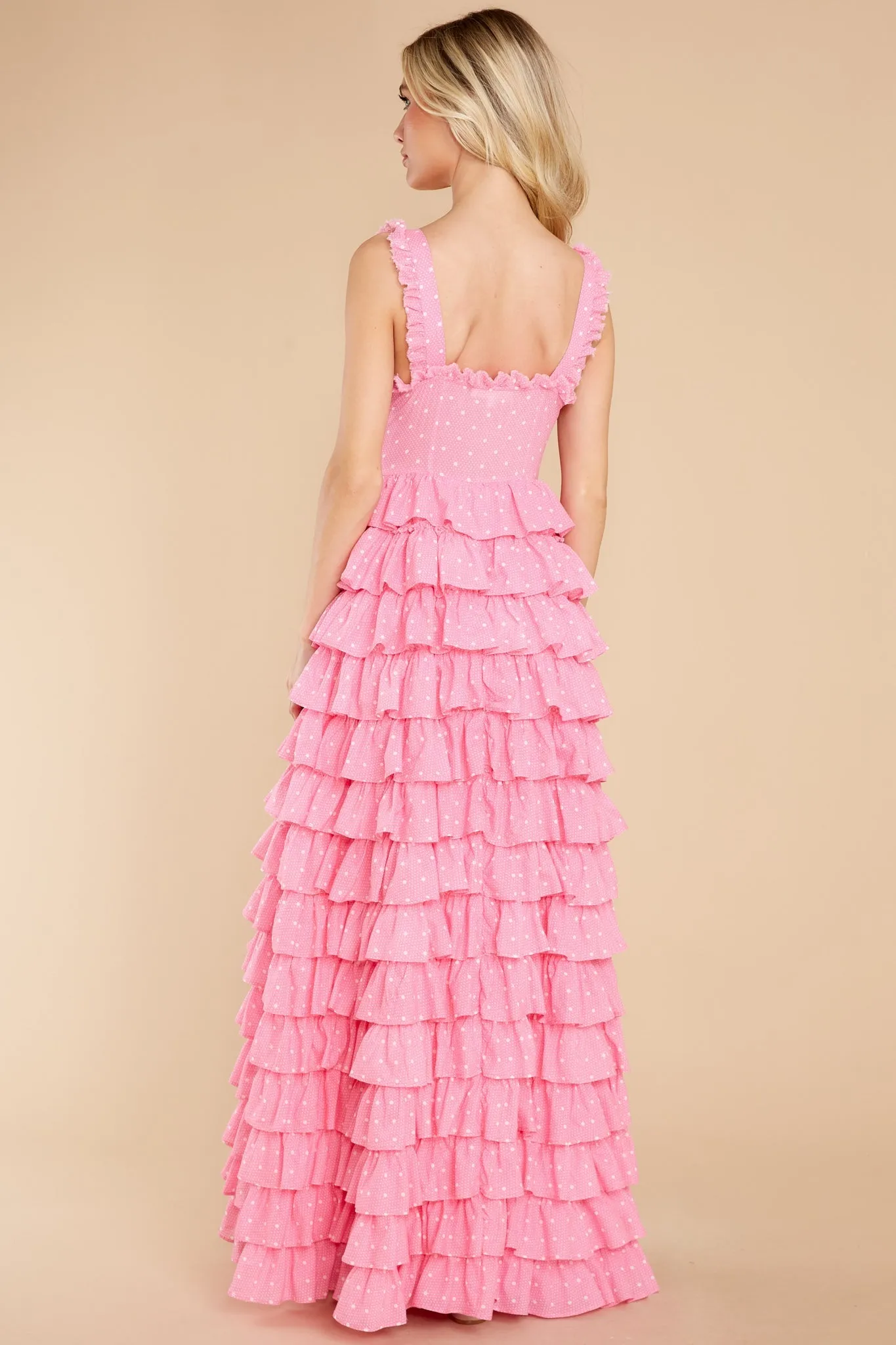 Idra Hot Pink Cherry Dress