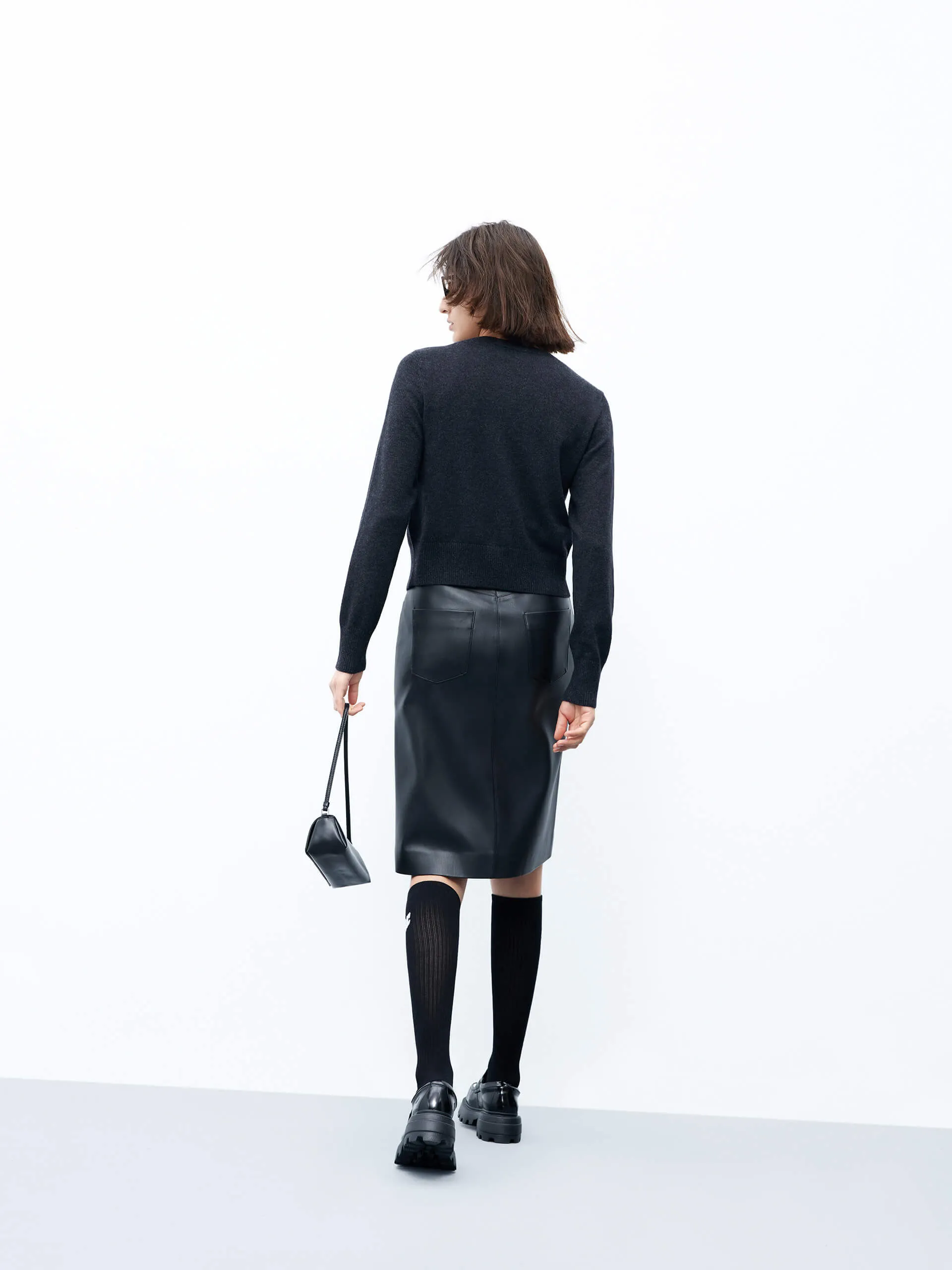 Knitted Short Cardigan