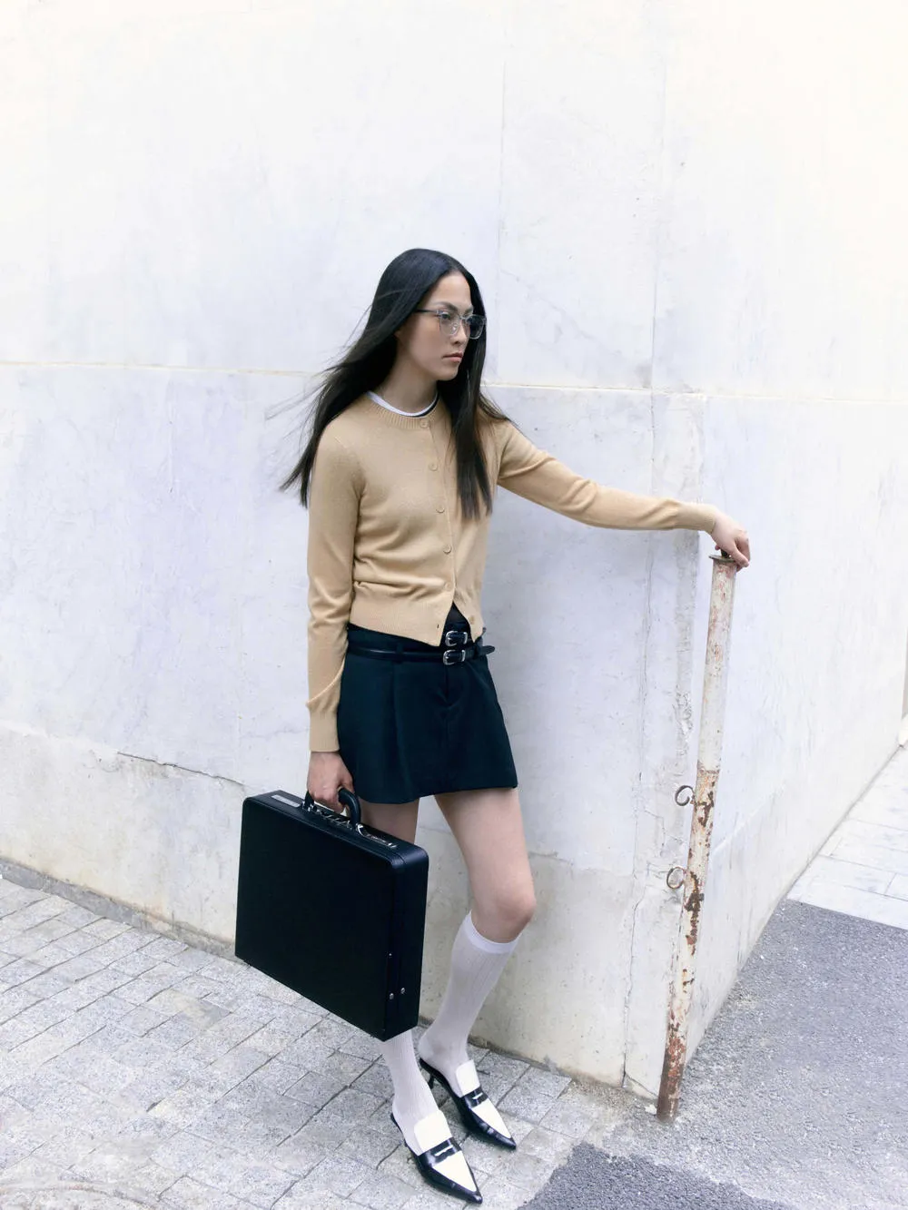 Knitted Short Cardigan