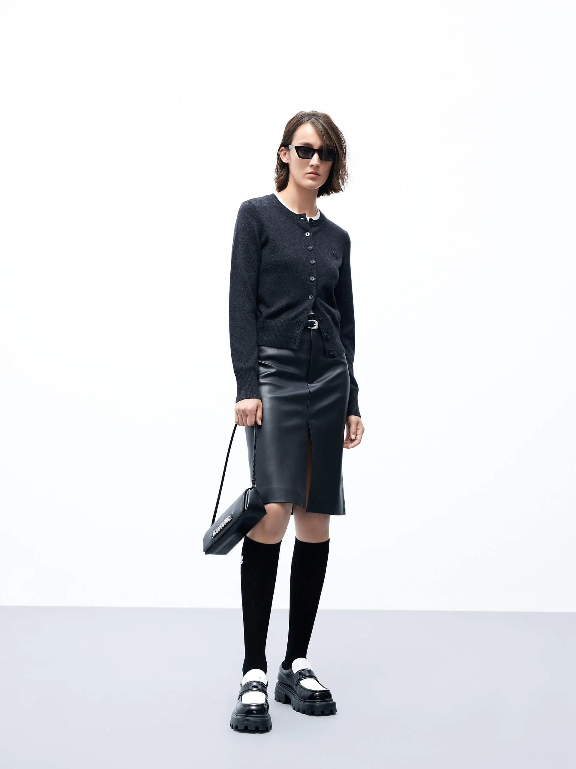 Knitted Short Cardigan