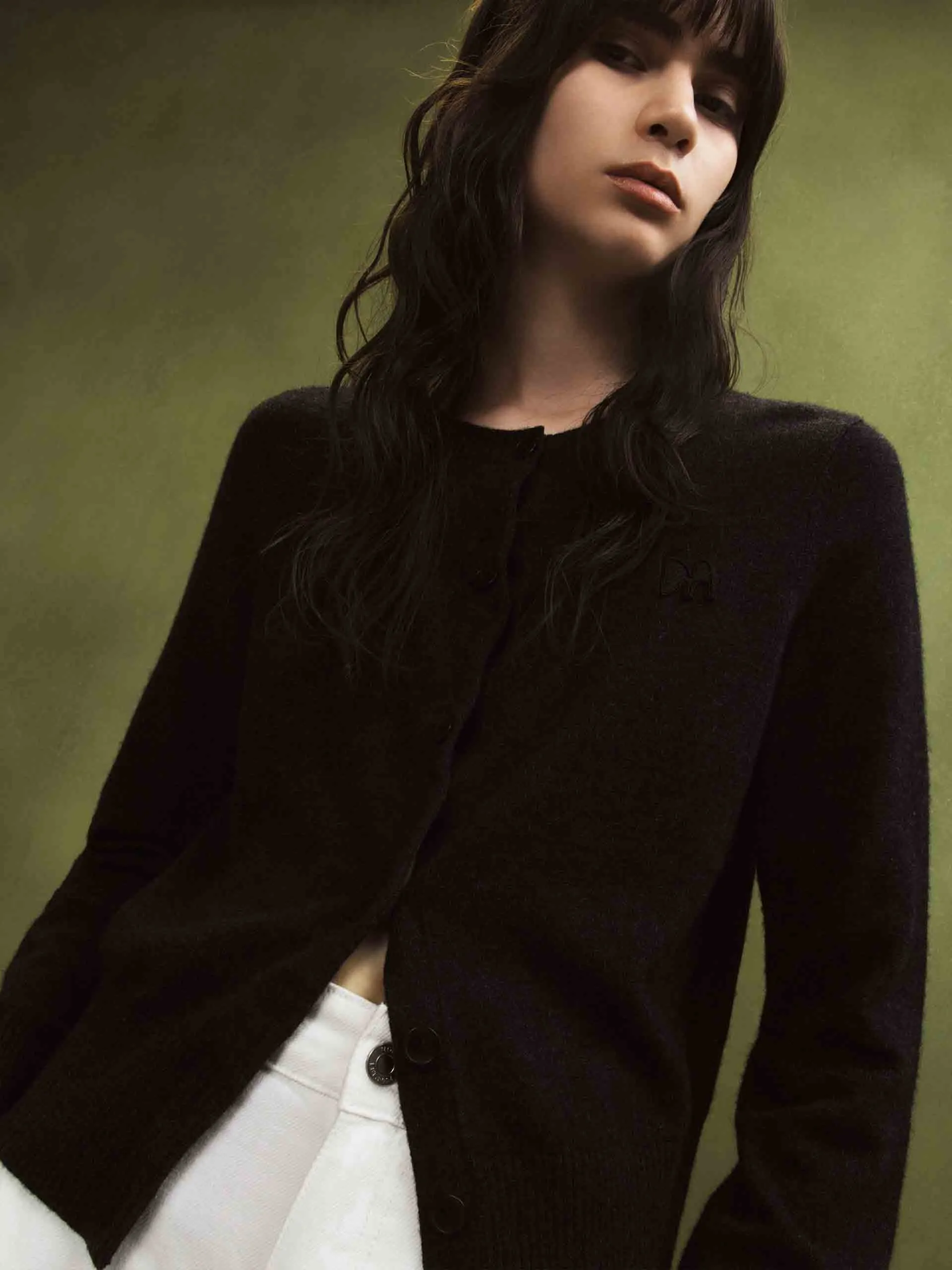 Knitted Short Cardigan
