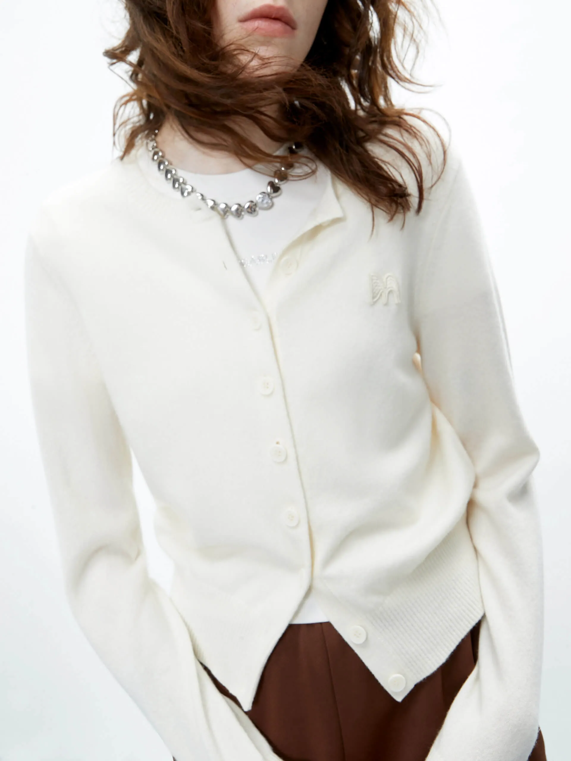 Knitted Short Cardigan