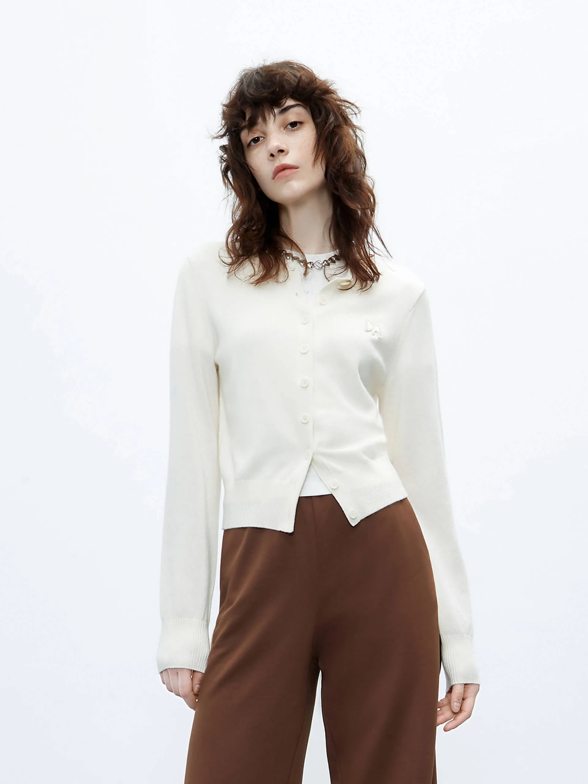 Knitted Short Cardigan