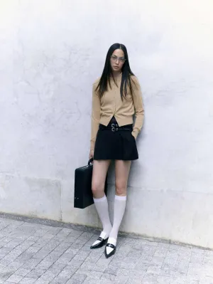 Knitted Short Cardigan