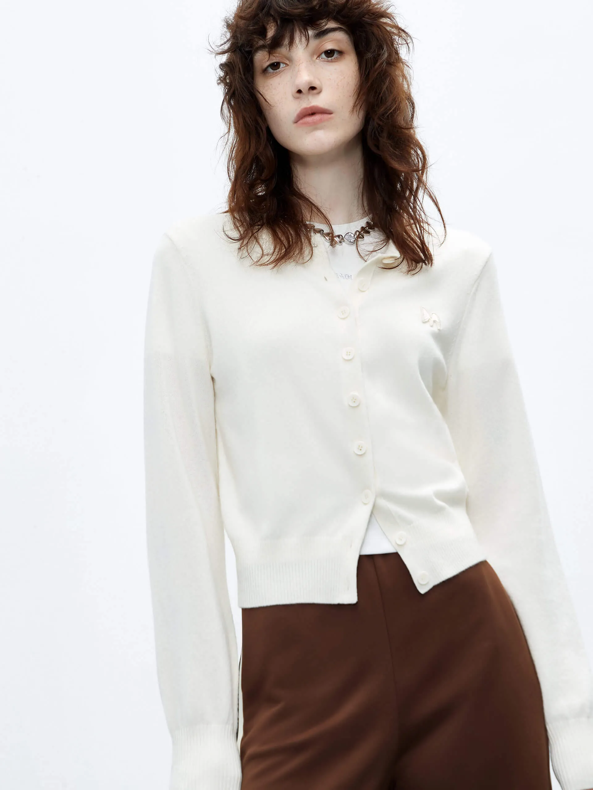 Knitted Short Cardigan