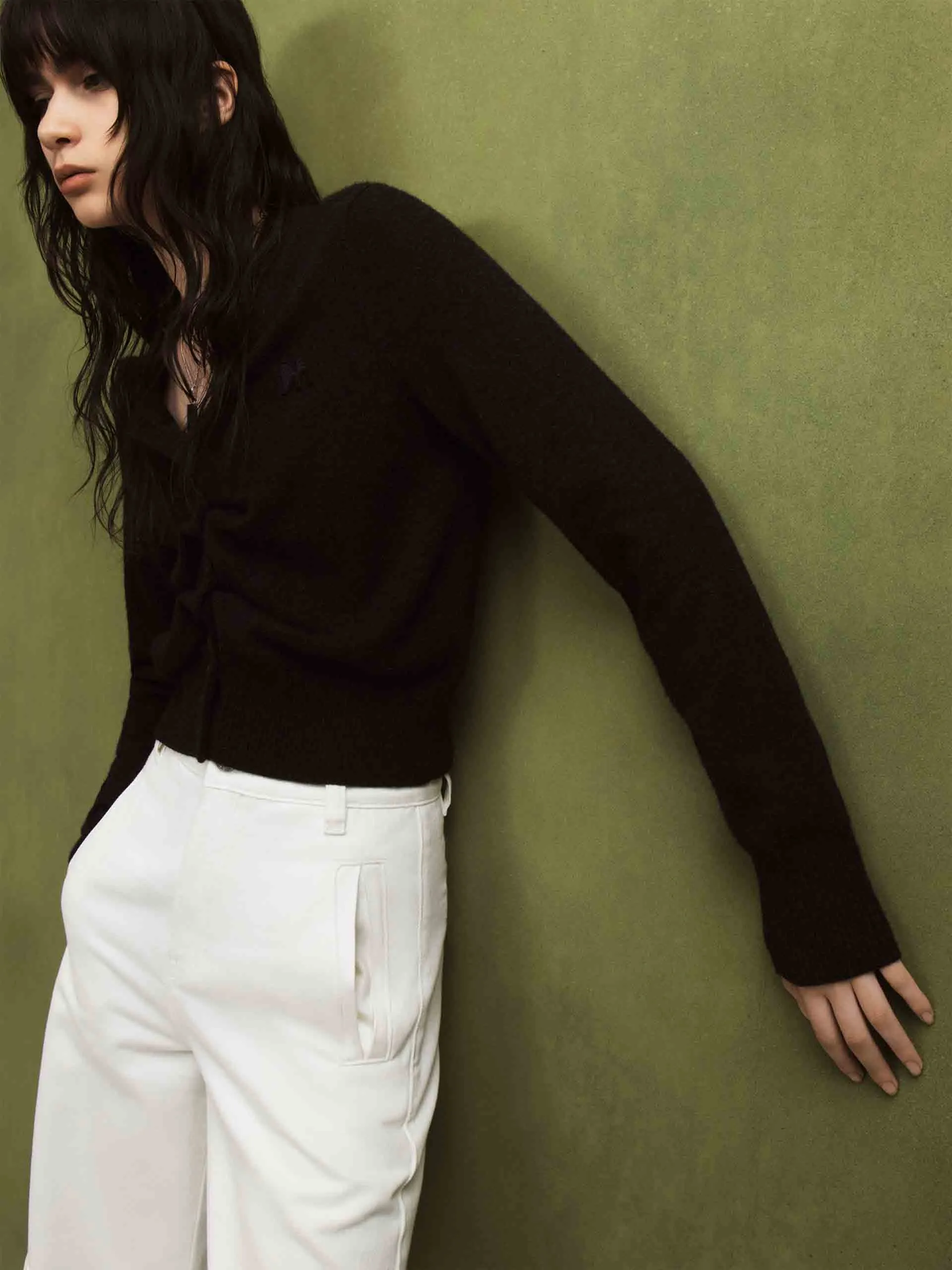 Knitted Short Cardigan