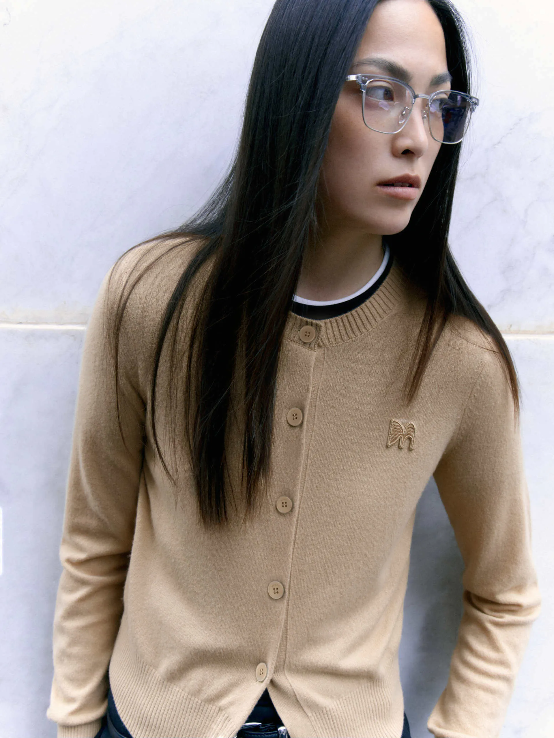 Knitted Short Cardigan