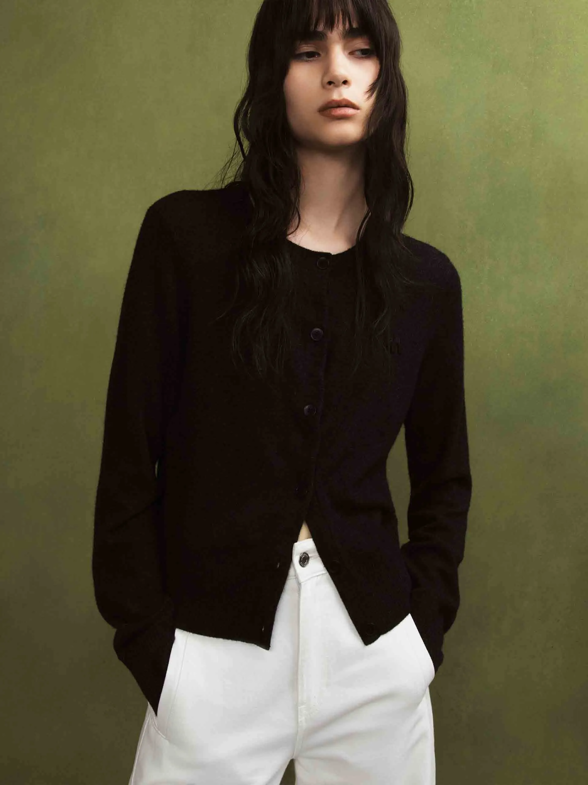 Knitted Short Cardigan