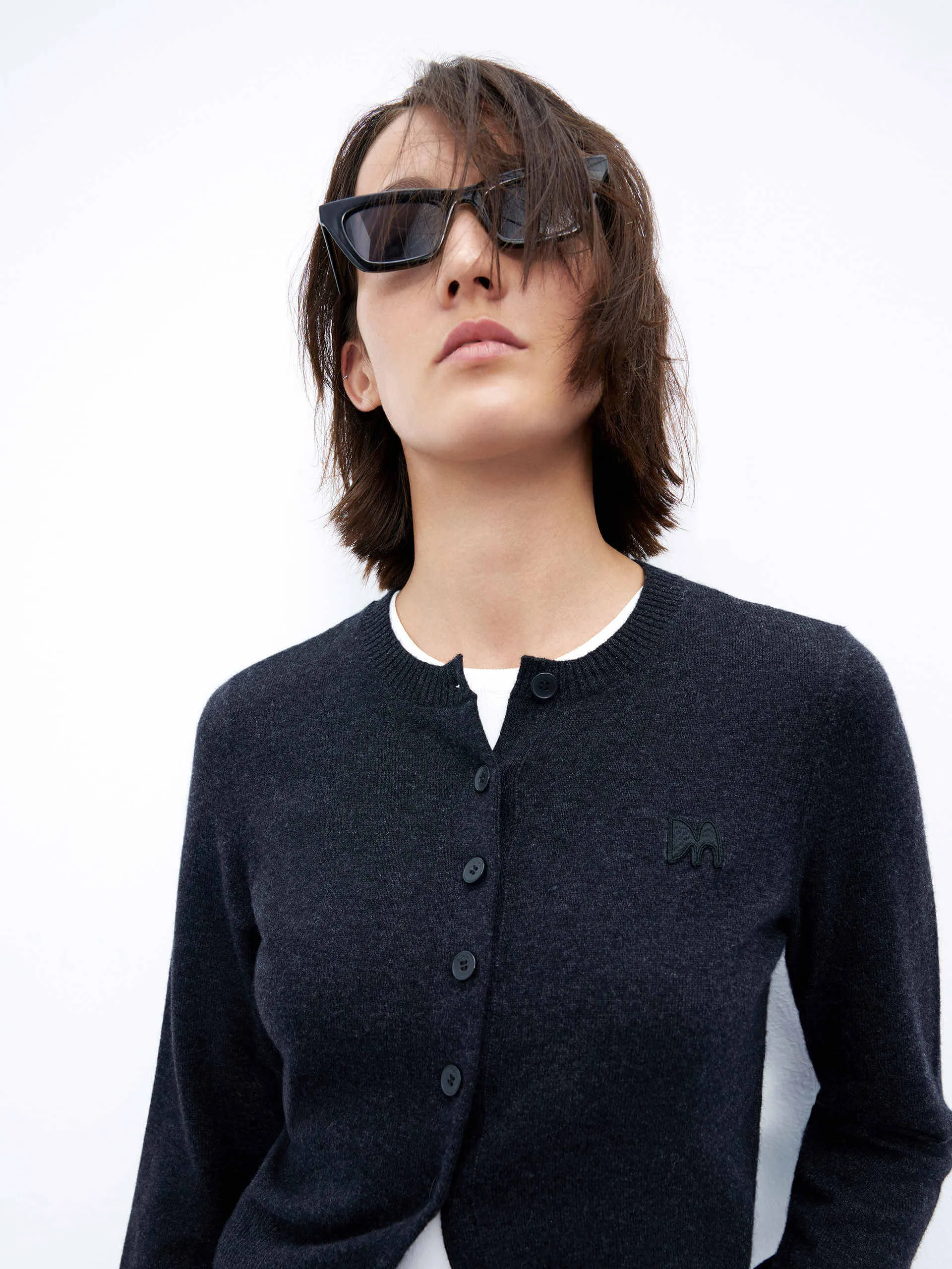 Knitted Short Cardigan