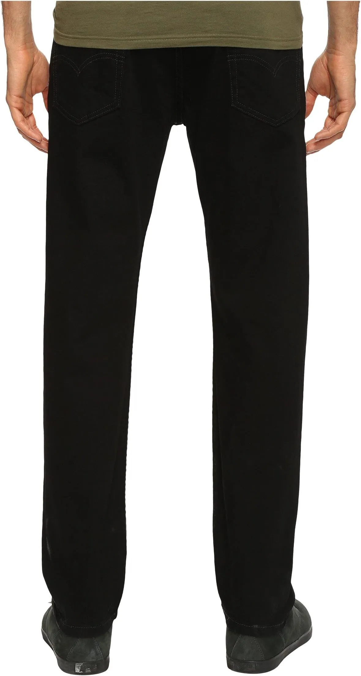 Levi's 502 Regular Taper Fit Jeans in Native Cali Black Stretch