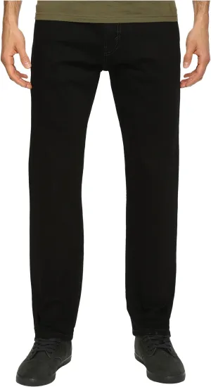 Levi's 502 Regular Taper Fit Jeans in Native Cali Black Stretch