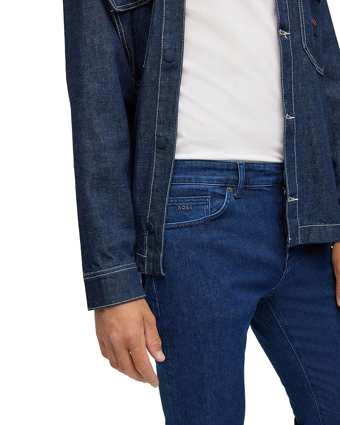 Maine BOSS Regular Fit Jeans in Bright Blue