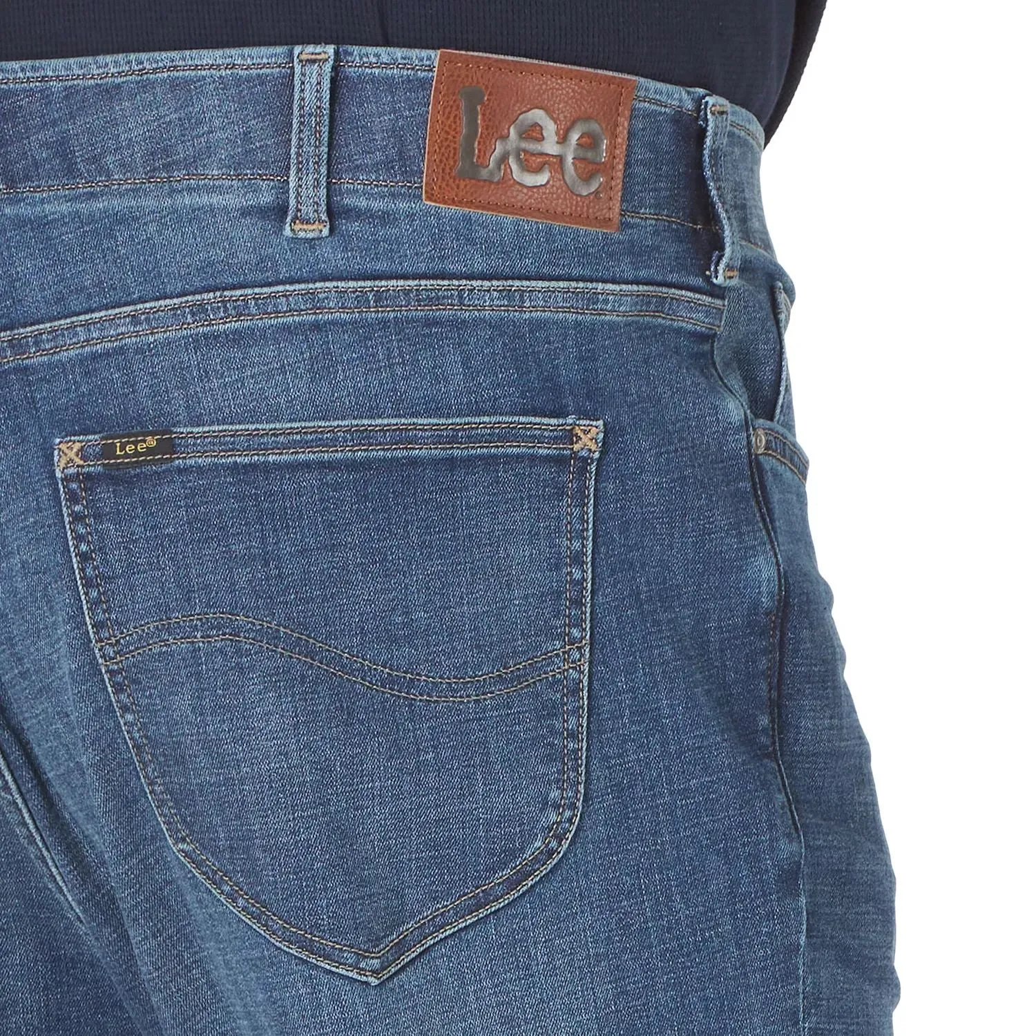 Men's Big and Tall Extreme Motion MVP Lee Straight Skinny Jeans