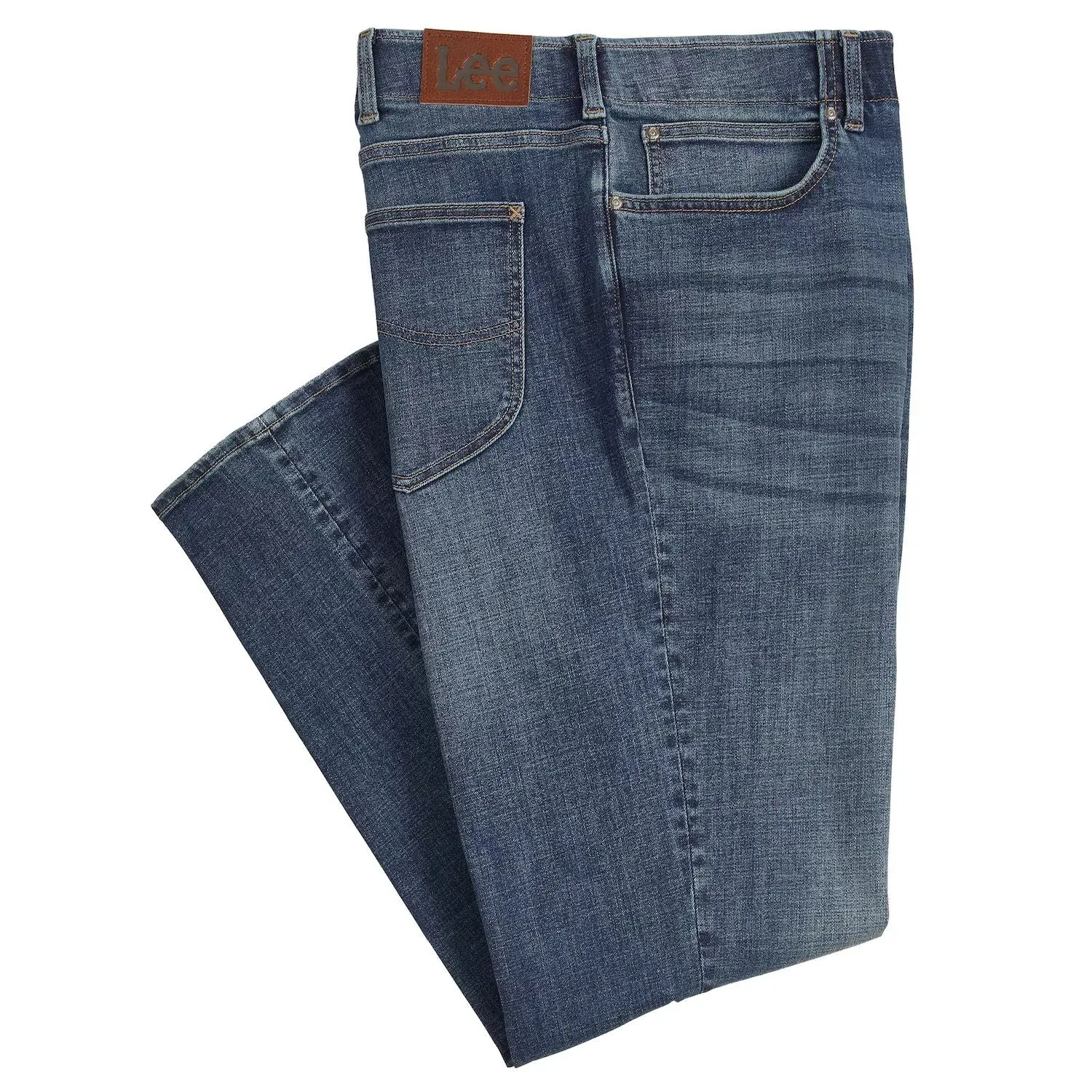 Men's Big and Tall Extreme Motion MVP Lee Straight Skinny Jeans