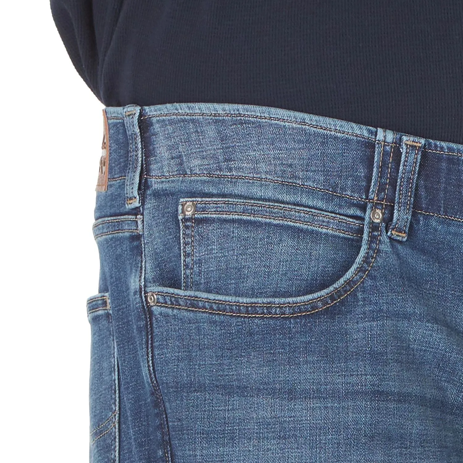 Men's Big and Tall Extreme Motion MVP Lee Straight Skinny Jeans