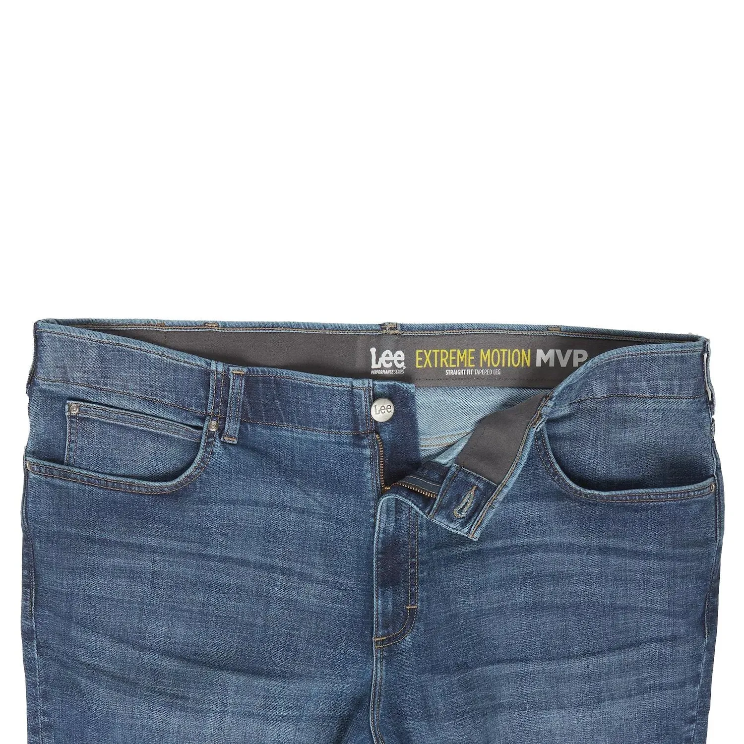 Men's Big and Tall Extreme Motion MVP Lee Straight Skinny Jeans