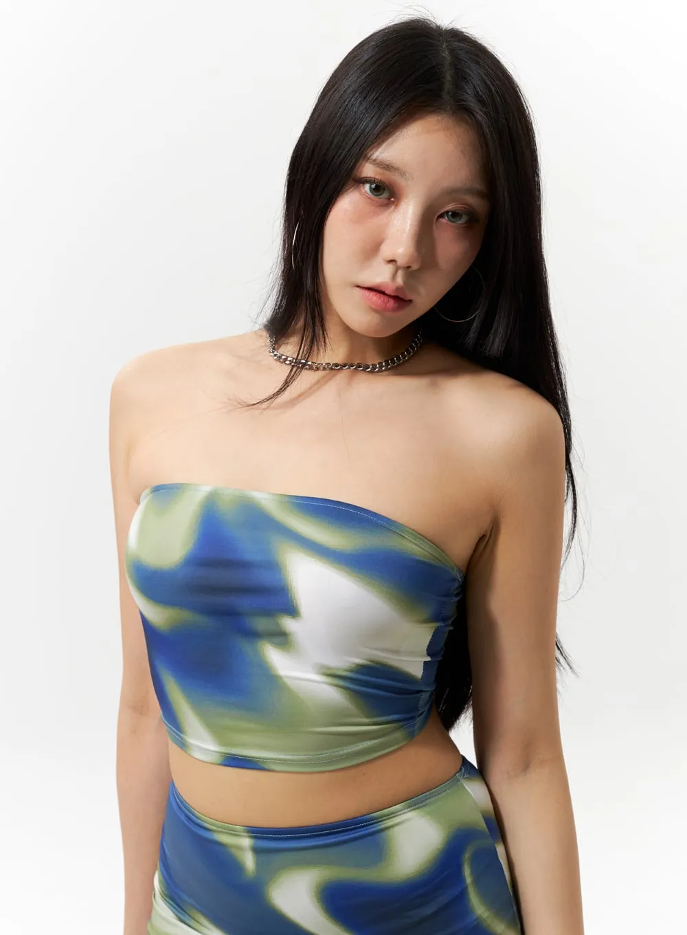 Mixed Color Tube Top IU322