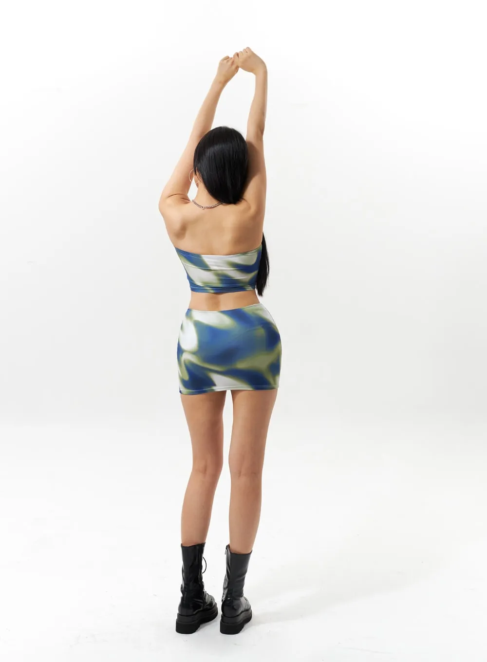 Mixed Color Tube Top IU322
