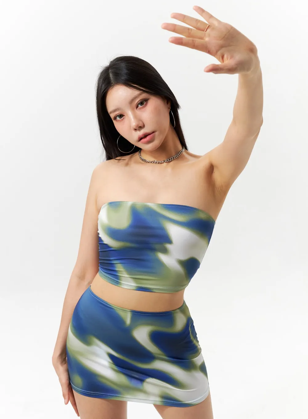 Mixed Color Tube Top IU322