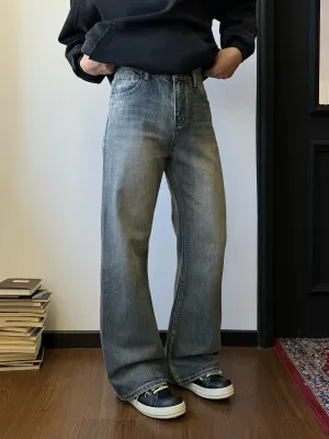 Nine Clean Fit Washed Bootcut Jeans