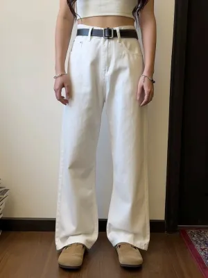 Nine High-Waisted Straight Jeans