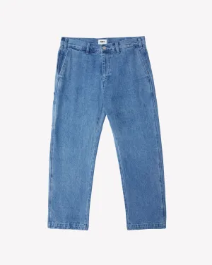 Obey HARDWORK CARPENTER DENIM - LIGHT INDIGO