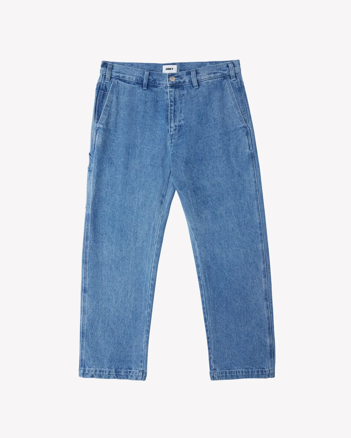 Obey HARDWORK CARPENTER DENIM - LIGHT INDIGO