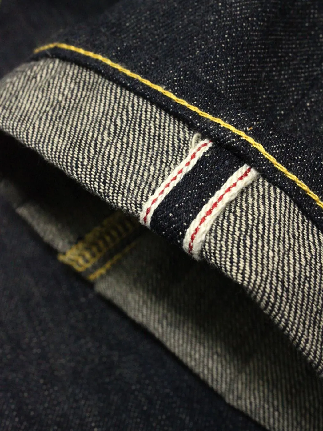 ONI 707LWZR 12.5oz Natural Indigo Low Tension Slim Straight Jean - Raw