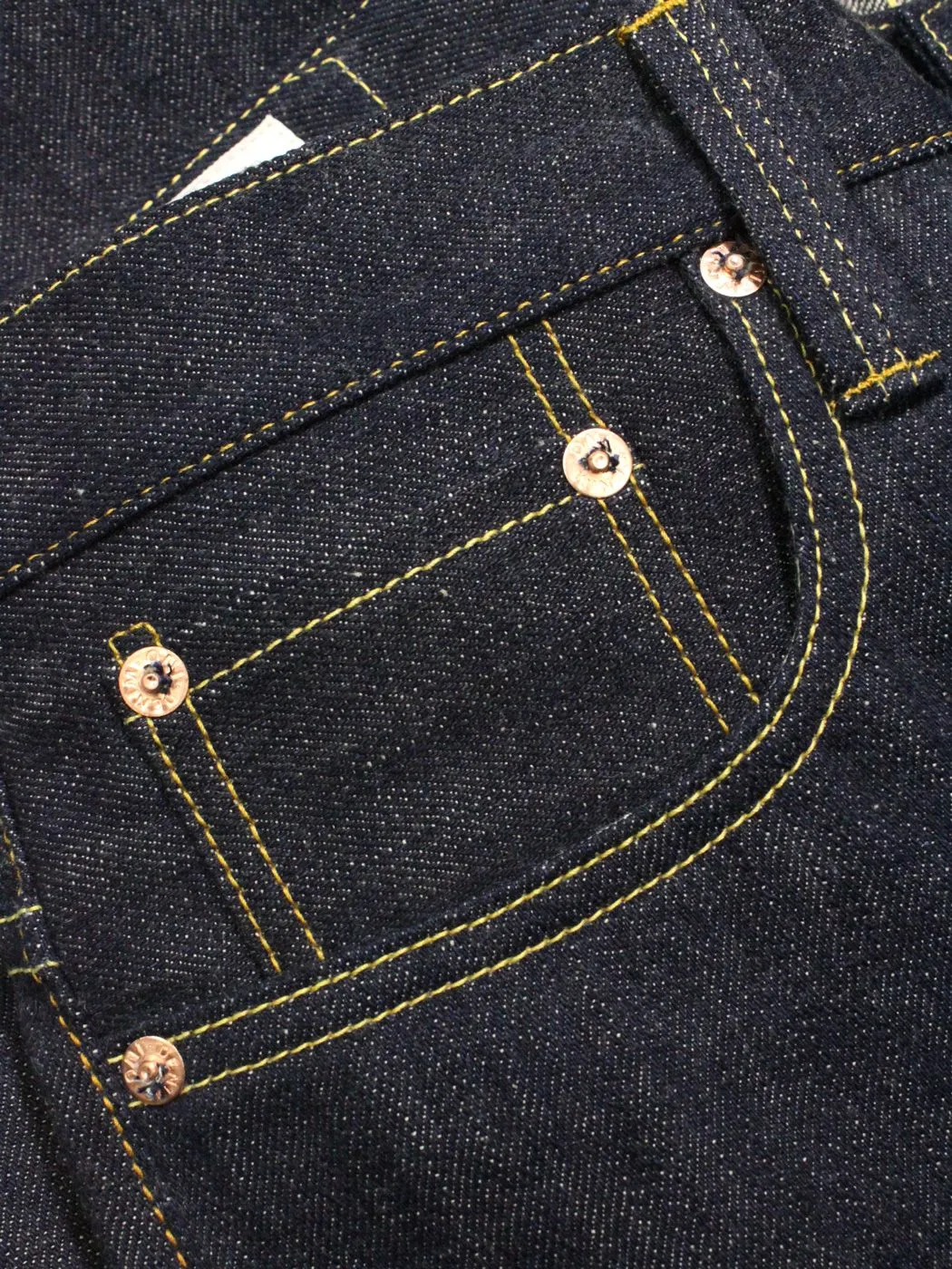 ONI 707LWZR 12.5oz Natural Indigo Low Tension Slim Straight Jean - Raw