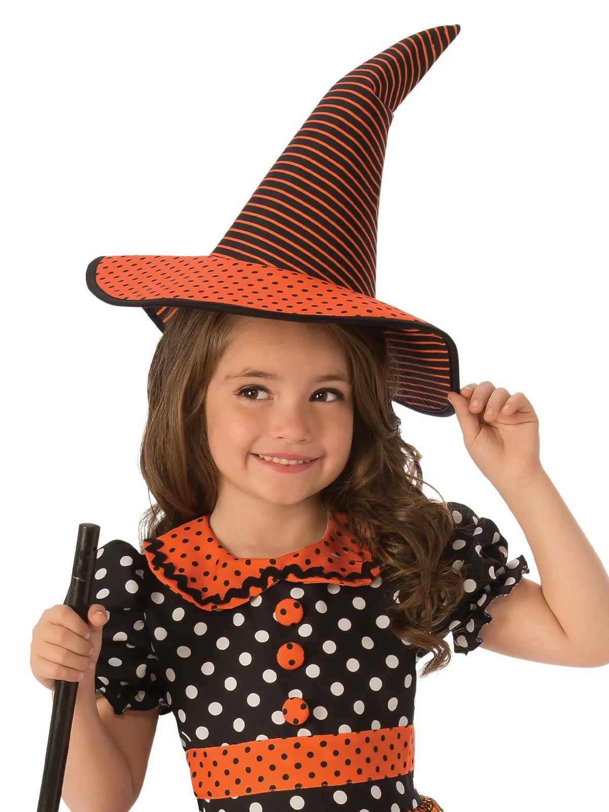 POLKA DOT WITCH COSTUME, CHILD